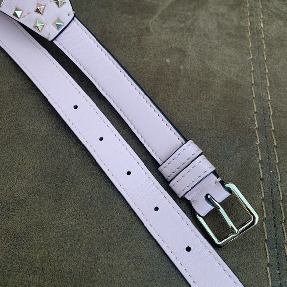 Valentino Rockstud Spike Quilted Leather Beltbag - Picture 12 of 16